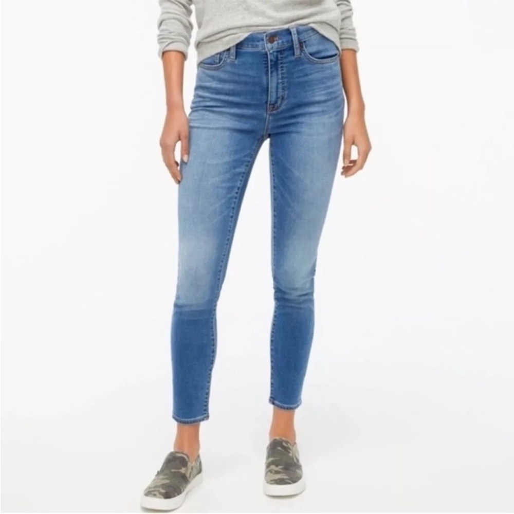 J.Crew Women’s 10” High-Rise Skinny Jeans Size 27